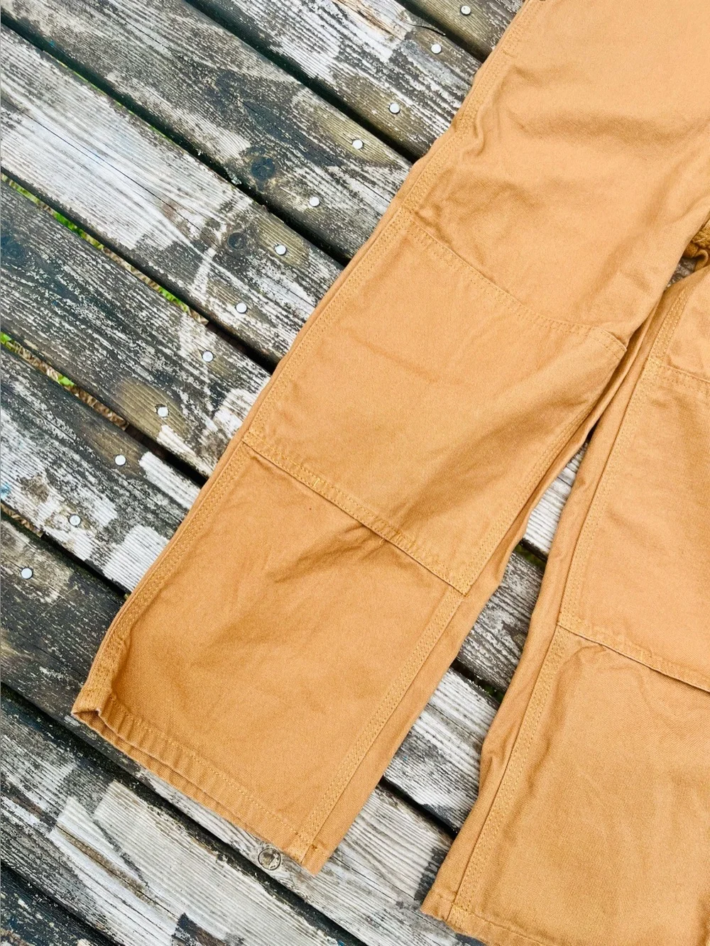 Carhartt Kid's Washed Duck Bib Overalls